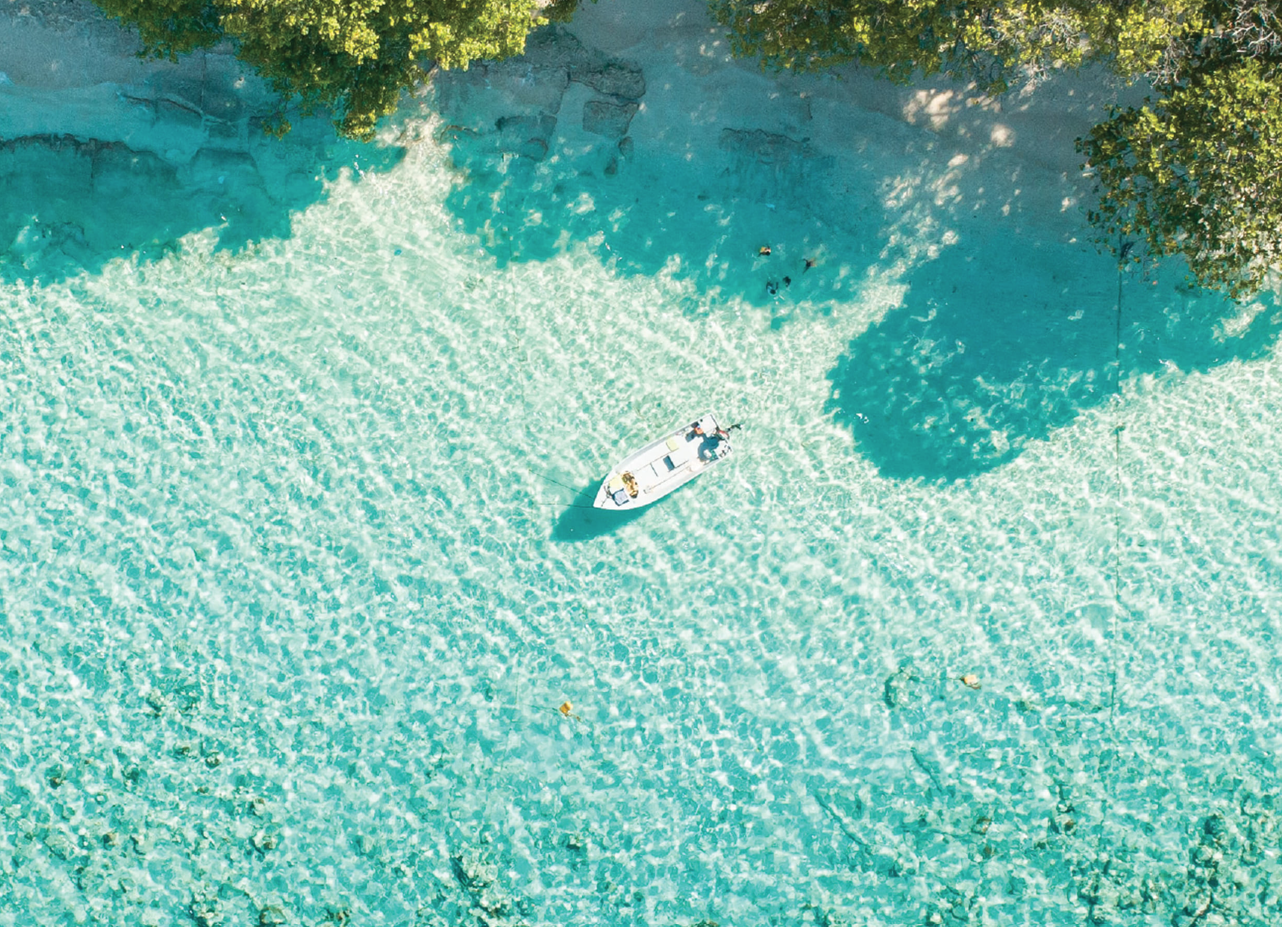 Coral reef waters, Koh Samui